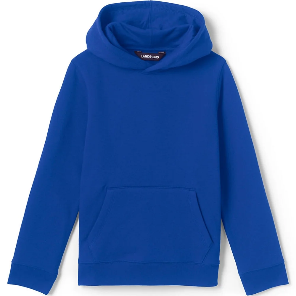 Lands End Kids Hooded Pullover Sweatshirt 10/12 - Picture 1 of 3